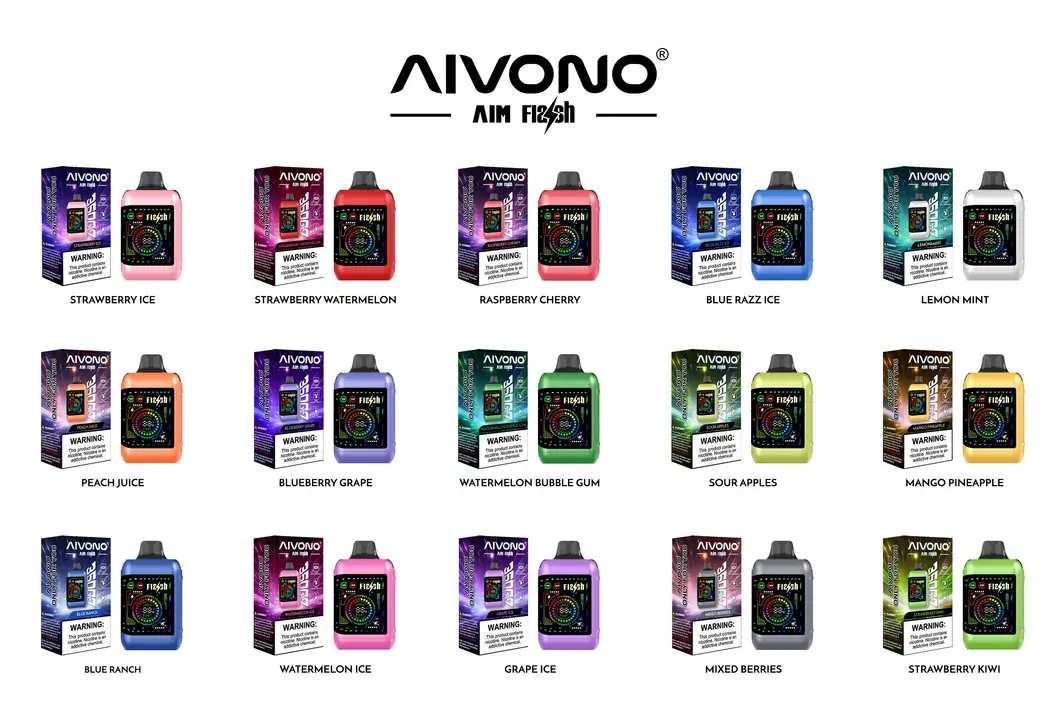 AIVONO AIM FLASH 35000 Puffs Dual Mesh Adjustable airflow 0% 2% 3% 5% Low Nicotine Bulk Buy Wholesale Rechargeable Disposable Vapes Pen