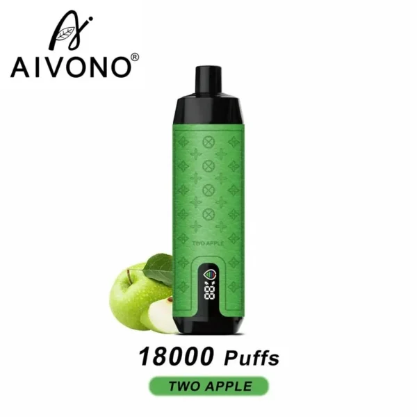 AIVONO Deluxe Bar 18000 Puffs Hookah Digital Display  0% 2% 3% 5%  Low Nicotine Bulk Buy Wholesale Easy to carry Rechargeable Disposable Vapes Pen - Image 4