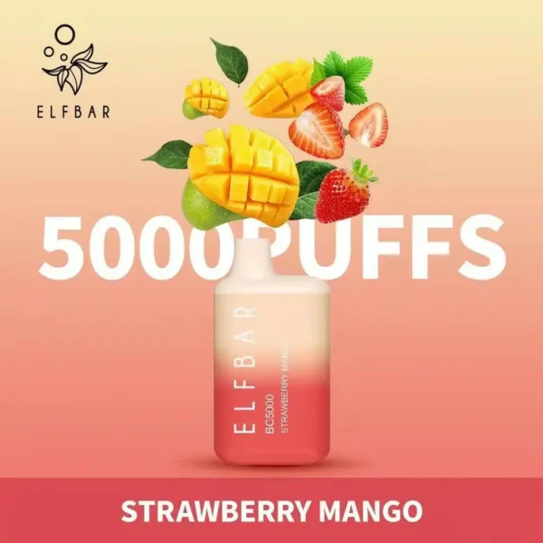 ELF BAR BC5000 5% Nicotine Portable Rechargeable Bulk Buy Disposable Vape Wholesale - Image 6