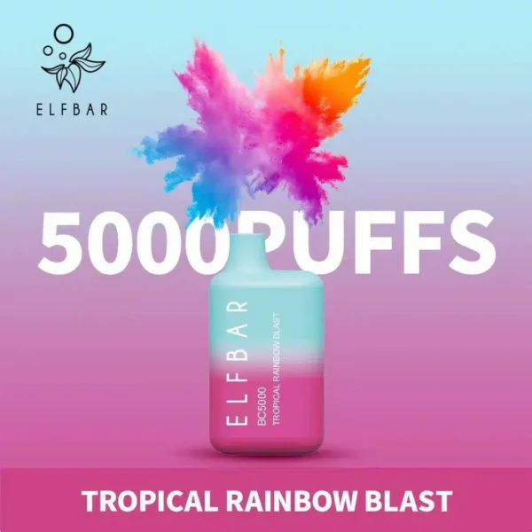 ELF BAR BC5000 5% Nicotine Portable Rechargeable Bulk Buy Disposable Vape Wholesale - Image 3