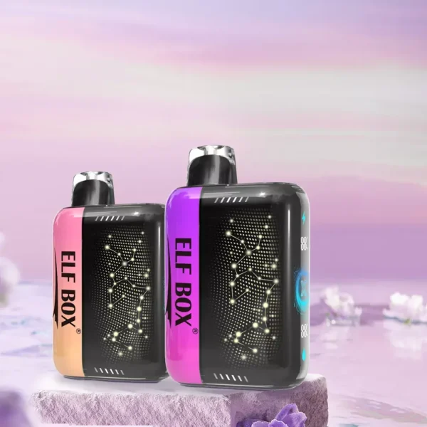 ELF BOX PULSE X 25000 Puffs Dual Mesh 3D Curved LED Screen 0% 2% 3% 5% Low Nicotine  Bulk Buy Rechargeable Disposable Vapes Pen Wholesale