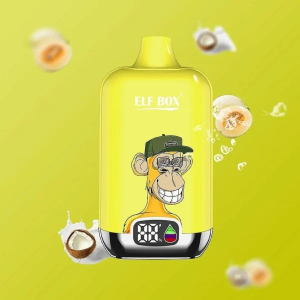 ELF box digital 12000 puffs LED display 0% 2% 3% 5% Nicotine Multiple flavors Disposable Vape Bulk Buy Wholesale - Image 3
