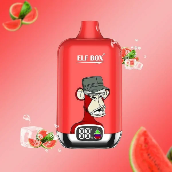 ELF box digital 12000 puffs LED display 0% 2% 3% 5% Nicotine Multiple flavors Disposable Vape Bulk Buy Wholesale - Image 6