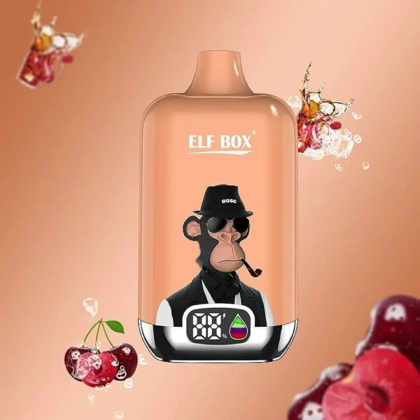 ELF box digital 12000 puffs LED display 0% 2% 3% 5% Nicotine Multiple flavors Disposable Vape Bulk Buy Wholesale - Image 2