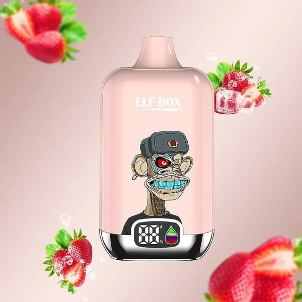 ELF box digital 12000 puffs LED display 0% 2% 3% 5% Nicotine Multiple flavors Disposable Vape Bulk Buy Wholesale - Image 11