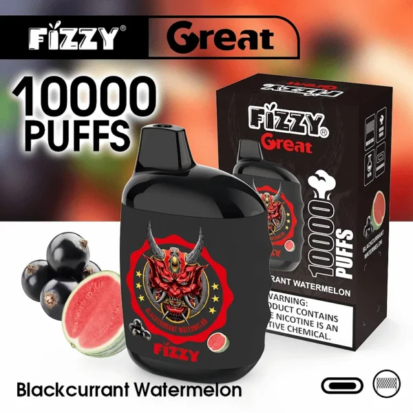 Fizzy Great 10000 Puffs 2% 5% Low Nicotine Bulk Buy Portable Design Rechargeable Disposable Vapes Pen Wholesale - European Warehouse Stock - Image 11