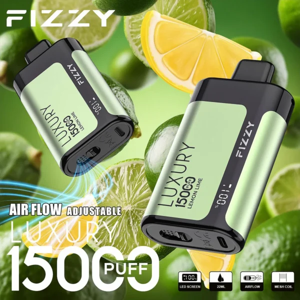 Fizzy Luxury 15000 Puffs 2% 5% Low Nicotine LCD Screen Bulk Buy Multiple flavors Rechargeable Disposable Vapes Pen Wholesale - European Warehouse Stock - Image 8