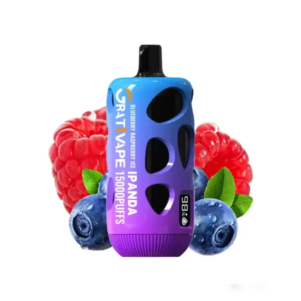Grativape iPanda 15000 Puffs Digital Screen 15k 0% 2% 3% 5% Low Nicotine Bulk Buy Wholesale Stylish appearance Rechargeable Disposable Vapes Pen - Image 4