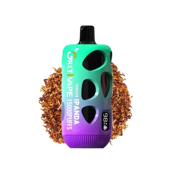 Grativape iPanda 15000 Puffs Digital Screen 15k 0% 2% 3% 5% Low Nicotine Bulk Buy Wholesale Stylish appearance Rechargeable Disposable Vapes Pen - Image 6