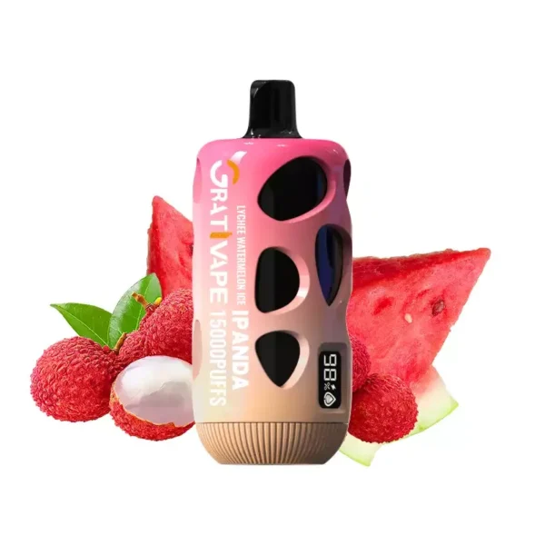 Grativape iPanda 15000 Puffs Digital Screen 15k 0% 2% 3% 5% Low Nicotine Bulk Buy Wholesale Stylish appearance Rechargeable Disposable Vapes Pen - Image 5