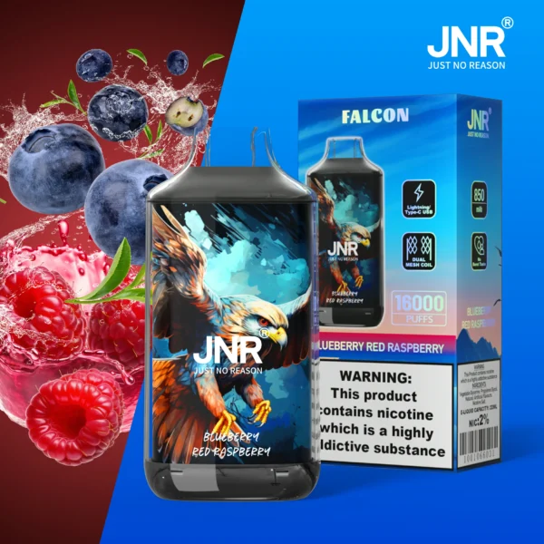 JNR Falcon 16000 Puffs Dual Mesh Crystal Craft Adjustable Airflow  2% Low Nicotine Bulk Buy Wholesale Rechargeable Disposable Vapes Pen - Image 35