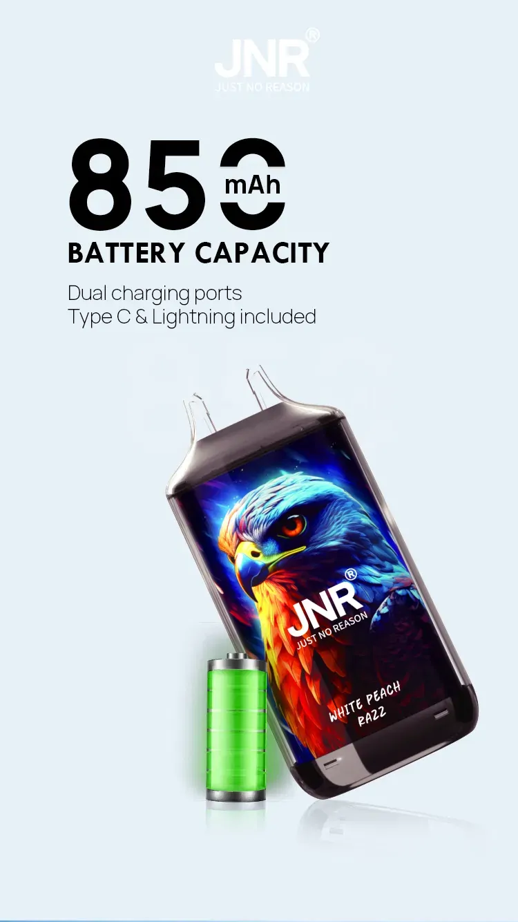 JNR Falcon 16000 Puffs Dual Mesh Crystal Craft Adjustable Airflow 2% Low Nicotine Bulk Buy Wholesale Rechargeable Disposable Vapes Pen