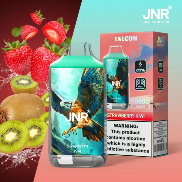 JNR Falcon 16000 Puffs Dual Mesh Crystal Craft Adjustable Airflow  2% Low Nicotine Bulk Buy Wholesale Rechargeable Disposable Vapes Pen - Image 53