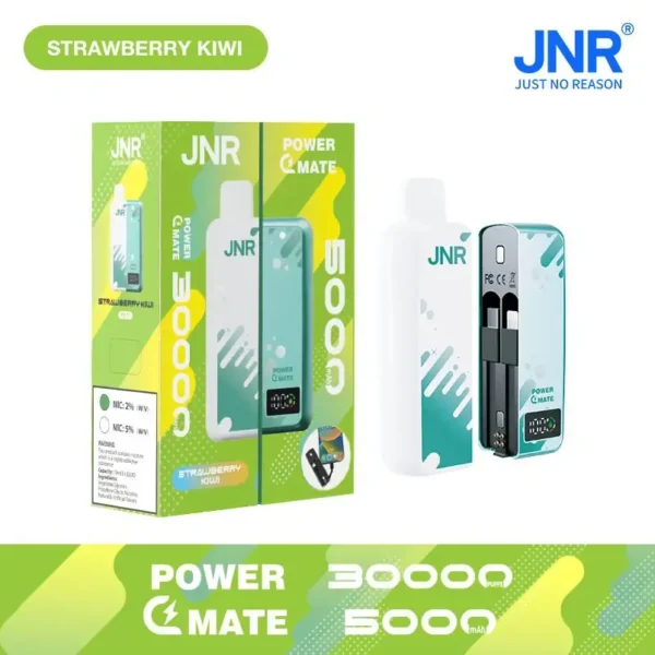 JNR Power Mate 30000 Puffs Dual Mesh Smart Display  0% 2% 5% Low Nicotine Bulk Buy Wholesale Portable Rechargeable Disposable Vapes Pen - Image 8