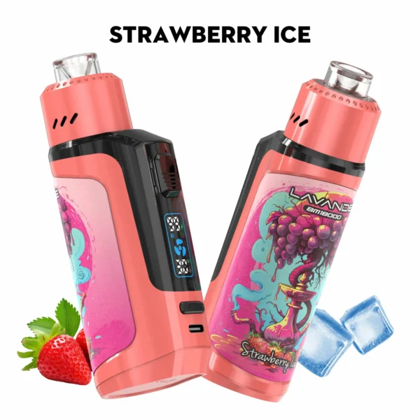 Lavande BM18000 Puffs 3.0-inch Full HD screen Low Nicotine Bulk Buy Wholesale Rechargeable Disposable Vapes Pen - Image 9