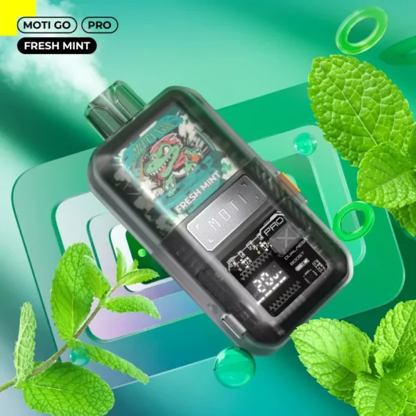 MOTI Go Pro 12000 Puffs Dual Mesh Smart Screen Adjustable Airflow 2% 5% Low Nicotine Bulk Buy Wholesale Rechargeable Disposable Vapes Pen - Image 10