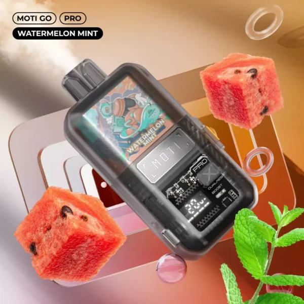 MOTI Go Pro 12000 Puffs Dual Mesh Smart Screen Adjustable Airflow 2% 5% Low Nicotine Bulk Buy Wholesale Rechargeable Disposable Vapes Pen - Image 6