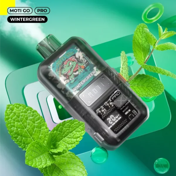MOTI Go Pro 12000 Puffs Dual Mesh Smart Screen Adjustable Airflow 2% 5% Low Nicotine Bulk Buy Wholesale Rechargeable Disposable Vapes Pen - Image 3