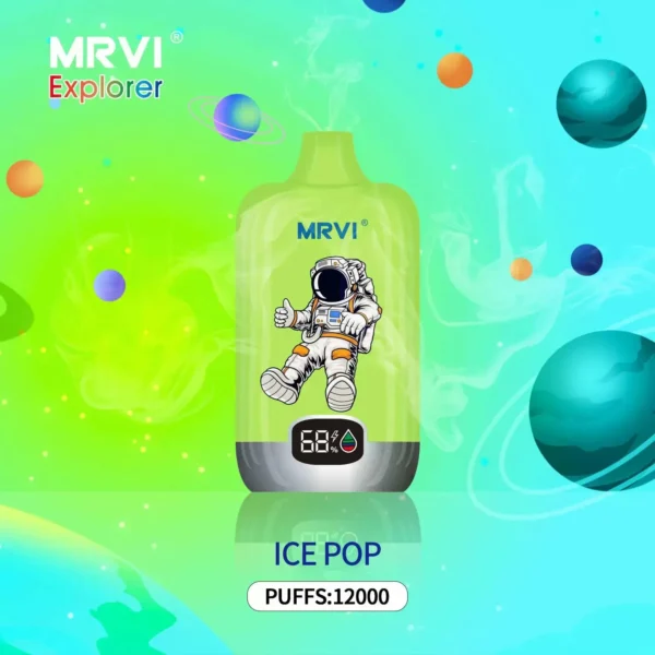MRVI Explorer 12000 Puffs Digital Screen 2% 3% 5% Low Nicotine Bulk Buy Wholesale Lightweight Design Rechargeable Disposable Vapes Pen - Image 4