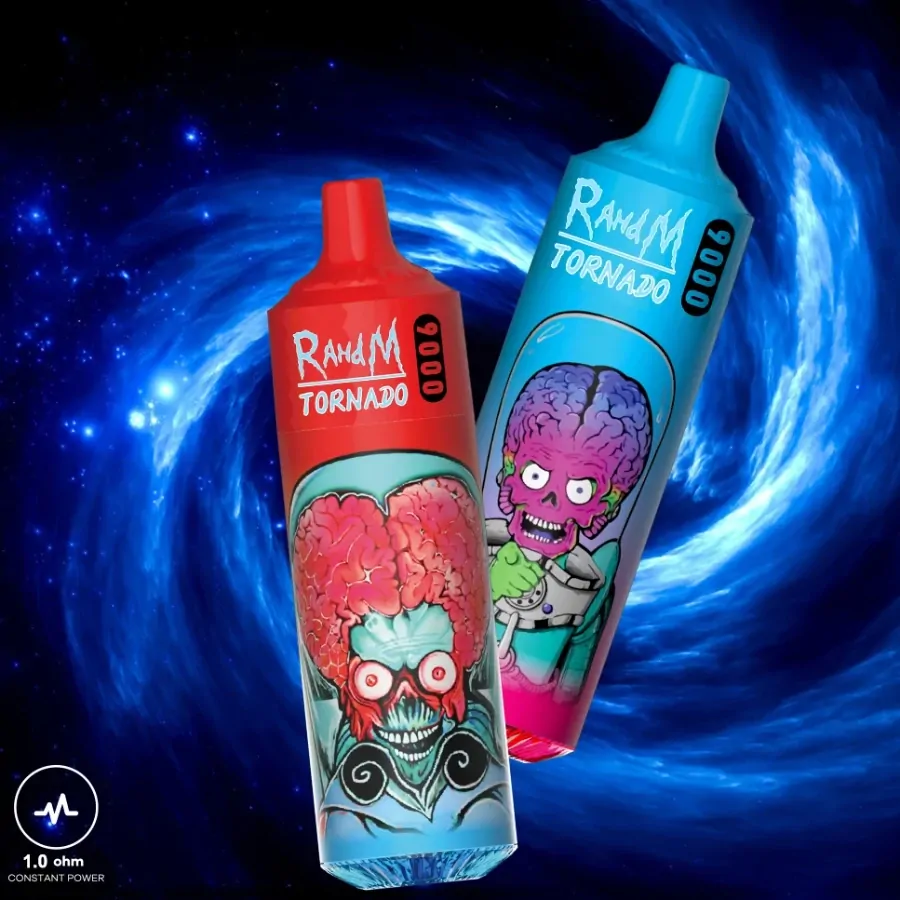 RahdM Tornado 9000 Puffs 2% Low Nicotine Bulk Buy Lightweight Design Rechargeable Disposable Vapes Pen Wholesale