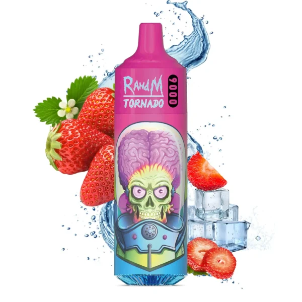 RahdM Tornado 9000 Puffs 2% Low Nicotine Bulk Buy Lightweight Design Rechargeable Disposable Vapes Pen Wholesale - Image 3
