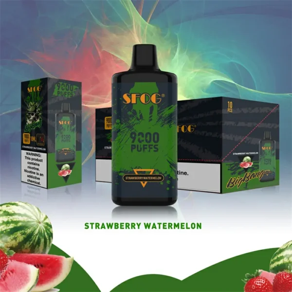 SFOG BIG BANG 9000 Puffs Adjustable Airflow 0% 2% 3% 5% Nicotine Rechargeable Bulk Buy Disposable Vape Wholesale - Image 11