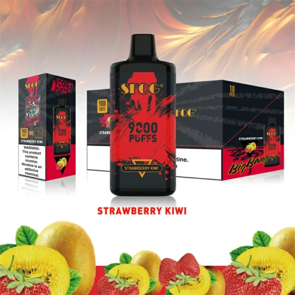 SFOG BIG BANG 9000 Puffs Adjustable Airflow 0% 2% 3% 5% Nicotine Rechargeable Bulk Buy Disposable Vape Wholesale - Image 10