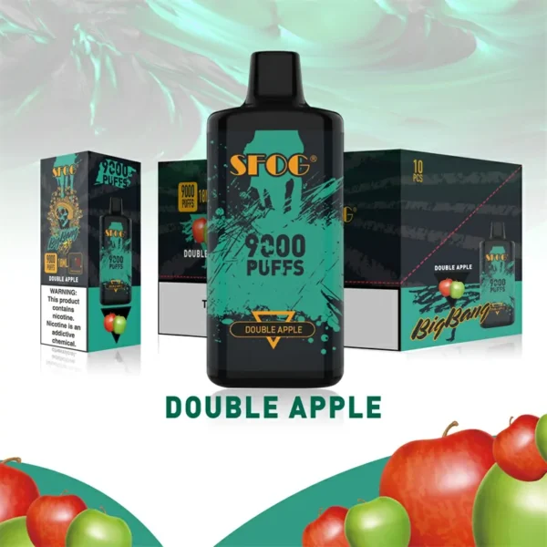 SFOG BIG BANG 9000 Puffs Adjustable Airflow 0% 2% 3% 5% Nicotine Rechargeable Bulk Buy Disposable Vape Wholesale - Image 7