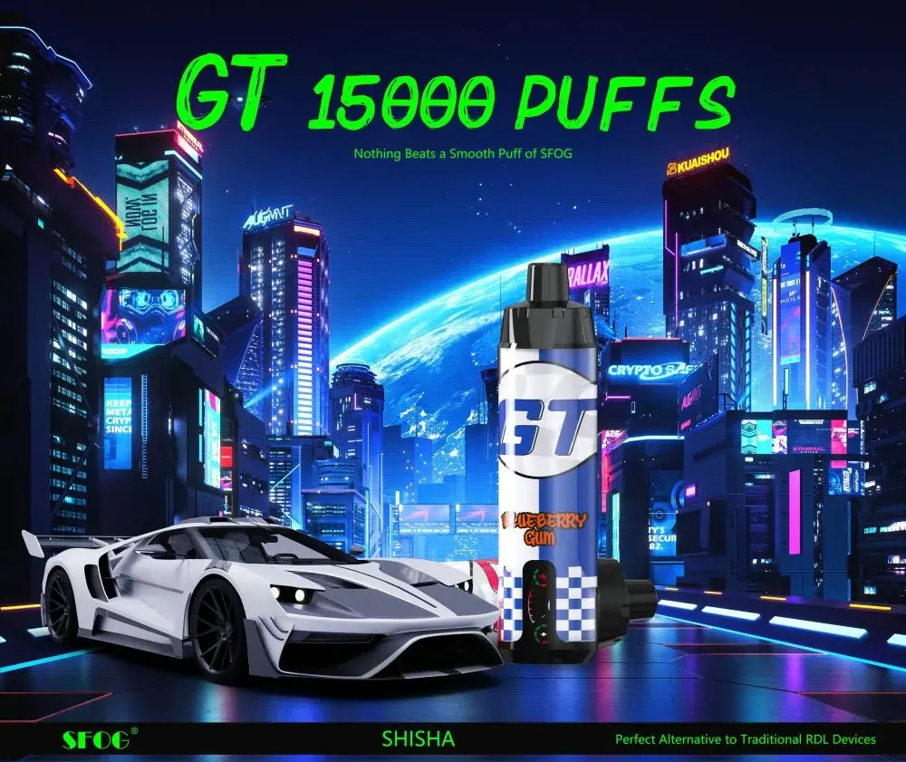 SFOG GT BAR 15000 Puffs Portable Design Rechargeable Bulk Buy Disposable Vape Wholesale