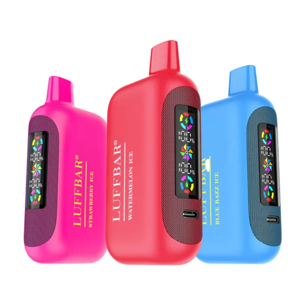 VASY LUFFBAR Dually 20000 Puffs Dual Digital Screen Four mesh coils 50mg Nicotine Low Nicotine Bulk Buy Wholesale Rechargeable Disposable Vapes Pen