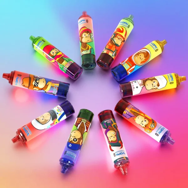 VOPK TORNADO 15000 Puffs Dual Display 0% 2% 3% 5% Nicotine Bulk Buy Disposable Vape Wholesale