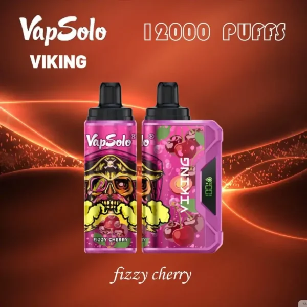 VapSolo Viking 12000 Puffs LCD display 2% 5% Low Nicotine Bulk Buy Rechargeable Disposable Vapes Pen Wholesale - Image 10