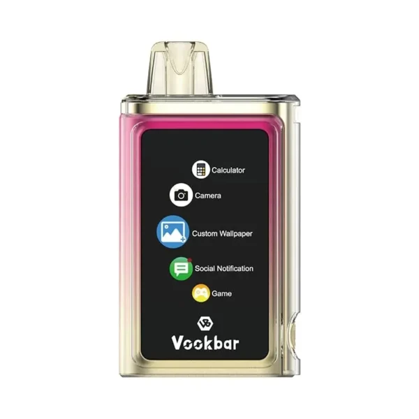 Vookbar Cyber Pro 30000 Puffs Dual Mesh 2.1-inch Touch Screen Adjustable Airflow 0% 2% 3% 5% Low Nicotine Bulk Buy Wholesale Rechargeable Disposable Vapes Pen - Image 4