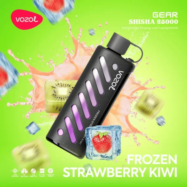 Vozol Gear Shisha 25000 Puffs Dual Mesh Dual Mode 2.1 Inch Screen 25K 5% Low Nicotine Bulk Buy Wholesale Rechargeable Disposable Vapes Pen - Image 10