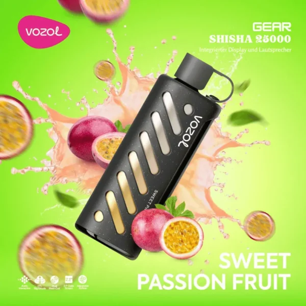 Vozol Gear Shisha 25000 Puffs Dual Mesh Dual Mode 2.1 Inch Screen 25K 5% Low Nicotine Bulk Buy Wholesale Rechargeable Disposable Vapes Pen - Image 5