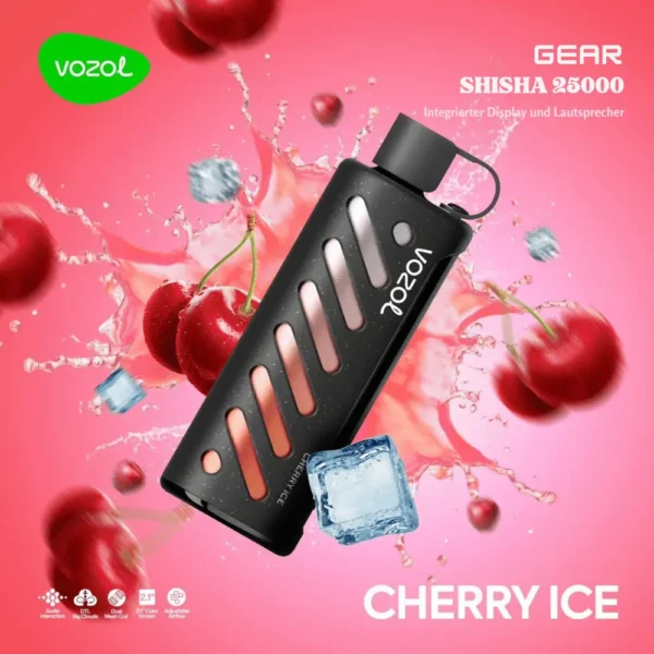 Vozol Gear Shisha 25000 Puffs Dual Mesh Dual Mode 2.1 Inch Screen 25K 5% Low Nicotine Bulk Buy Wholesale Rechargeable Disposable Vapes Pen - Image 17