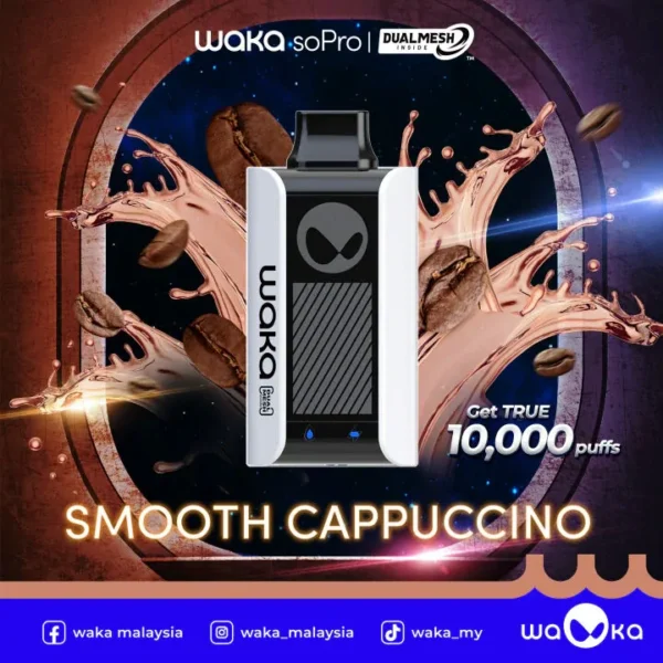 WAKA soPro PA10000 Dual Mesh 18mg/ml Nicotine Disposable Vape - 10000 Puffs Bulk Buy Wholesale - Image 6