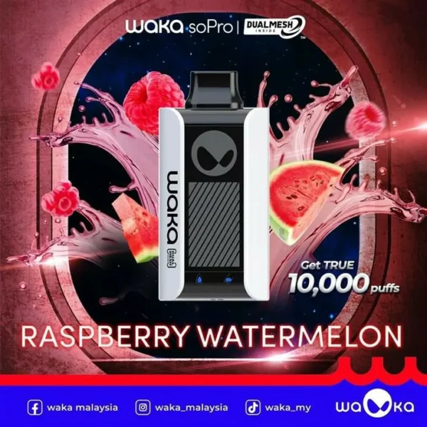 WAKA soPro PA10000 Dual Mesh 18mg/ml Nicotine Disposable Vape - 10000 Puffs Bulk Buy Wholesale - Image 4
