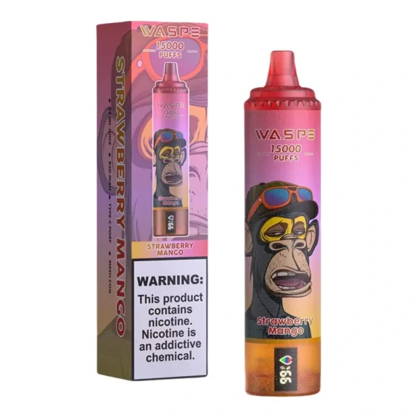 WASPE 15000 PUFFS LCD display 0% 2% 3% 5% Nicotine Disposable Vape Bulk Buy Wholesale - Image 4