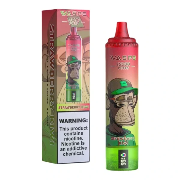 WASPE 15000 PUFFS LCD display 0% 2% 3% 5% Nicotine Disposable Vape Bulk Buy Wholesale - Image 3