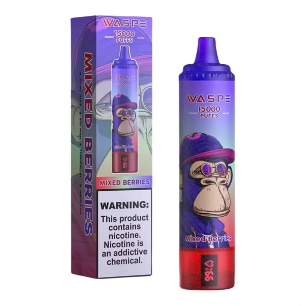WASPE 15000 PUFFS LCD display 0% 2% 3% 5% Nicotine Disposable Vape Bulk Buy Wholesale - Image 10