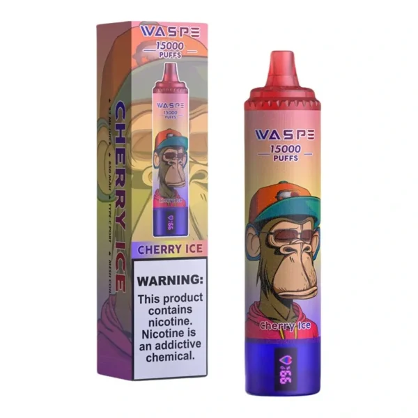 WASPE 15000 PUFFS LCD display 0% 2% 3% 5% Nicotine Disposable Vape Bulk Buy Wholesale - Image 8