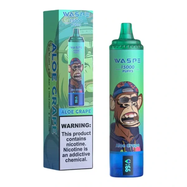 WASPE 15000 PUFFS LCD display 0% 2% 3% 5% Nicotine Disposable Vape Bulk Buy Wholesale - Image 6