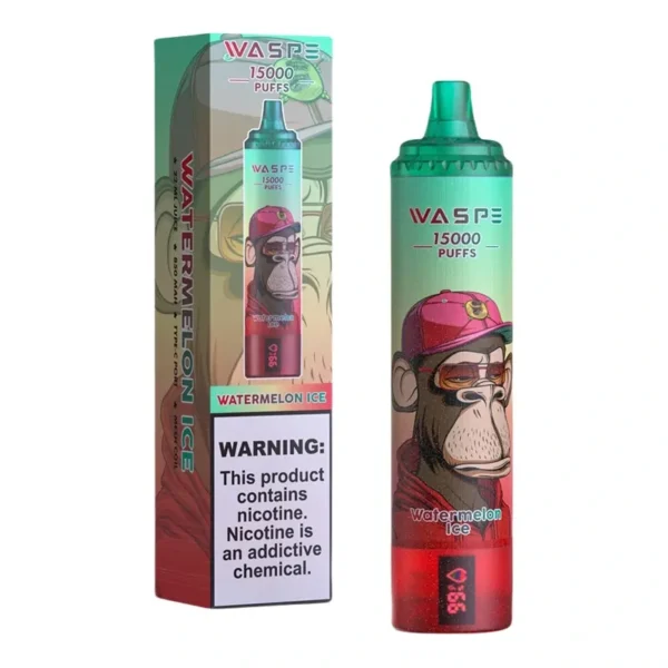 WASPE 15000 PUFFS LCD display 0% 2% 3% 5% Nicotine Disposable Vape Bulk Buy Wholesale - Image 2