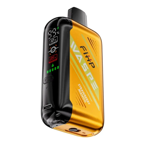 WASPE FIHP 30000 Puffs Dual Mesh LED Display Adjustable Airflow 0% 2% 5% Low Nicotine Bulk Buy Rechargeable Disposable Vapes Pen Wholesale - Image 5
